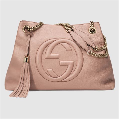 gucci soho light pink|Gucci handbags.